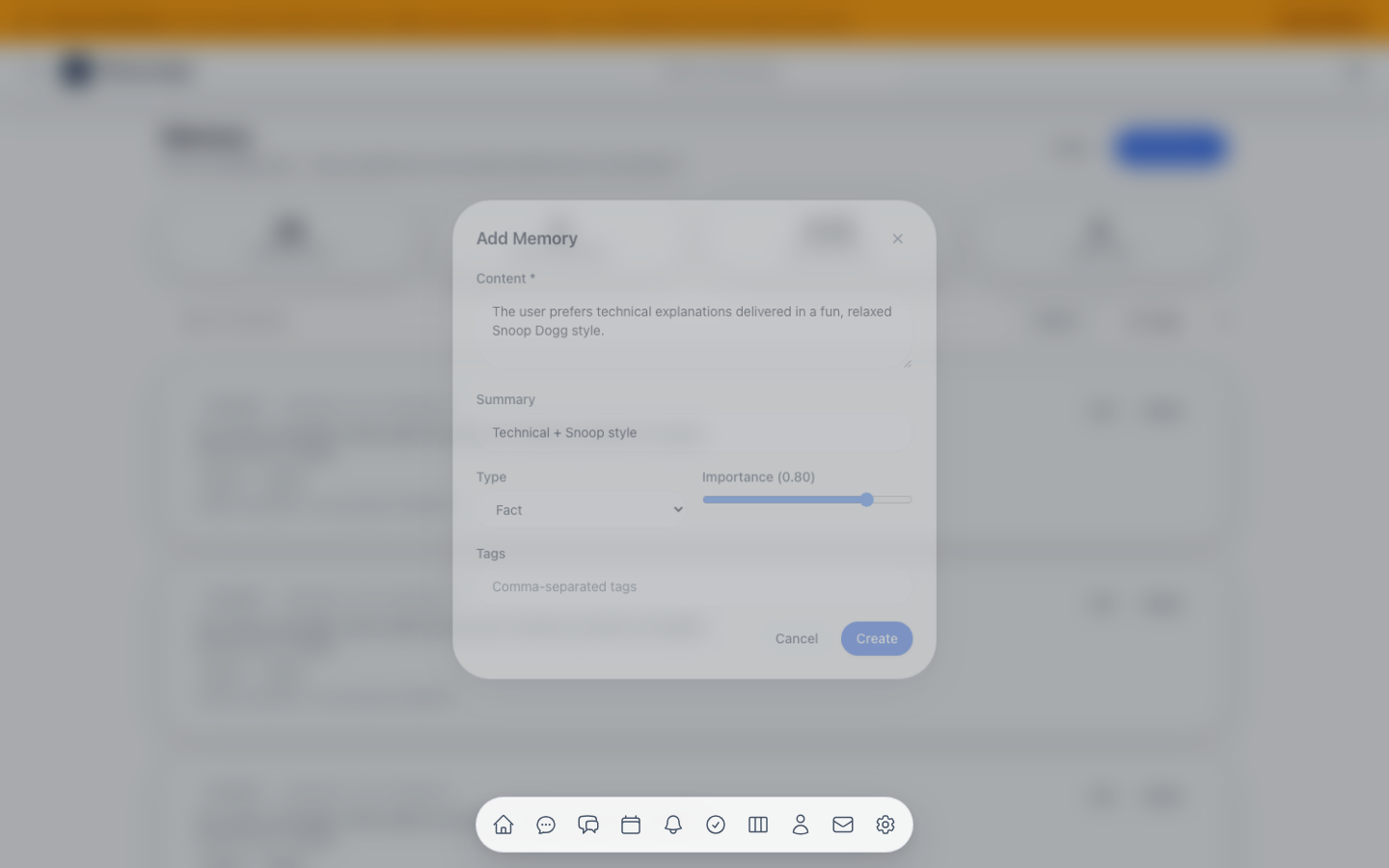 Fact style preference filled